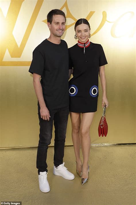 louis vuitton spiegel|Miranda Kerr & Evan Spiegel at the Louis Vuitton fashion show.